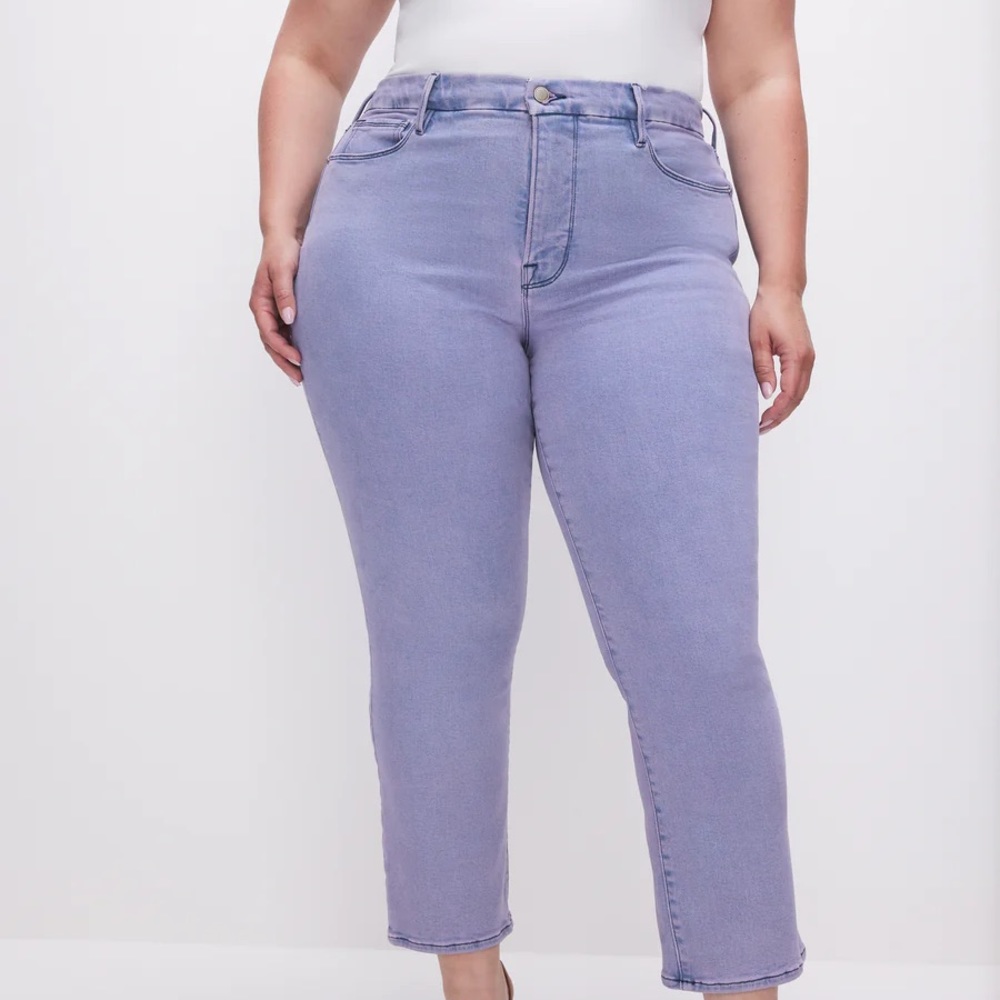 Good American Good Legs Straight Jeans
